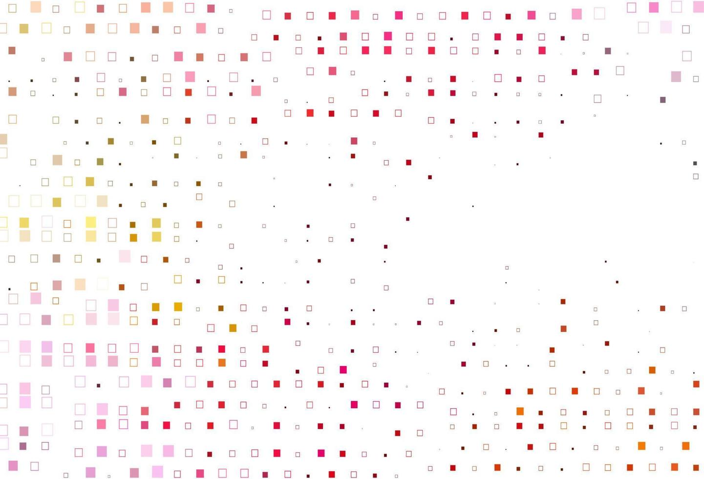 Light Red, Yellow vector template with square style.