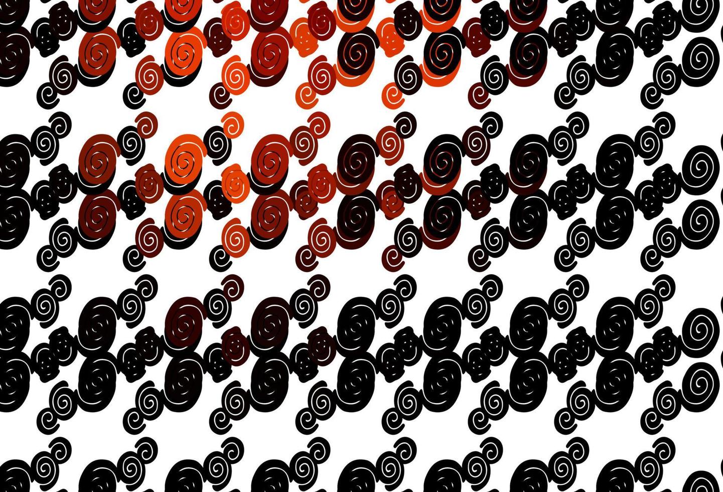 Light Red vector pattern with lamp shapes.