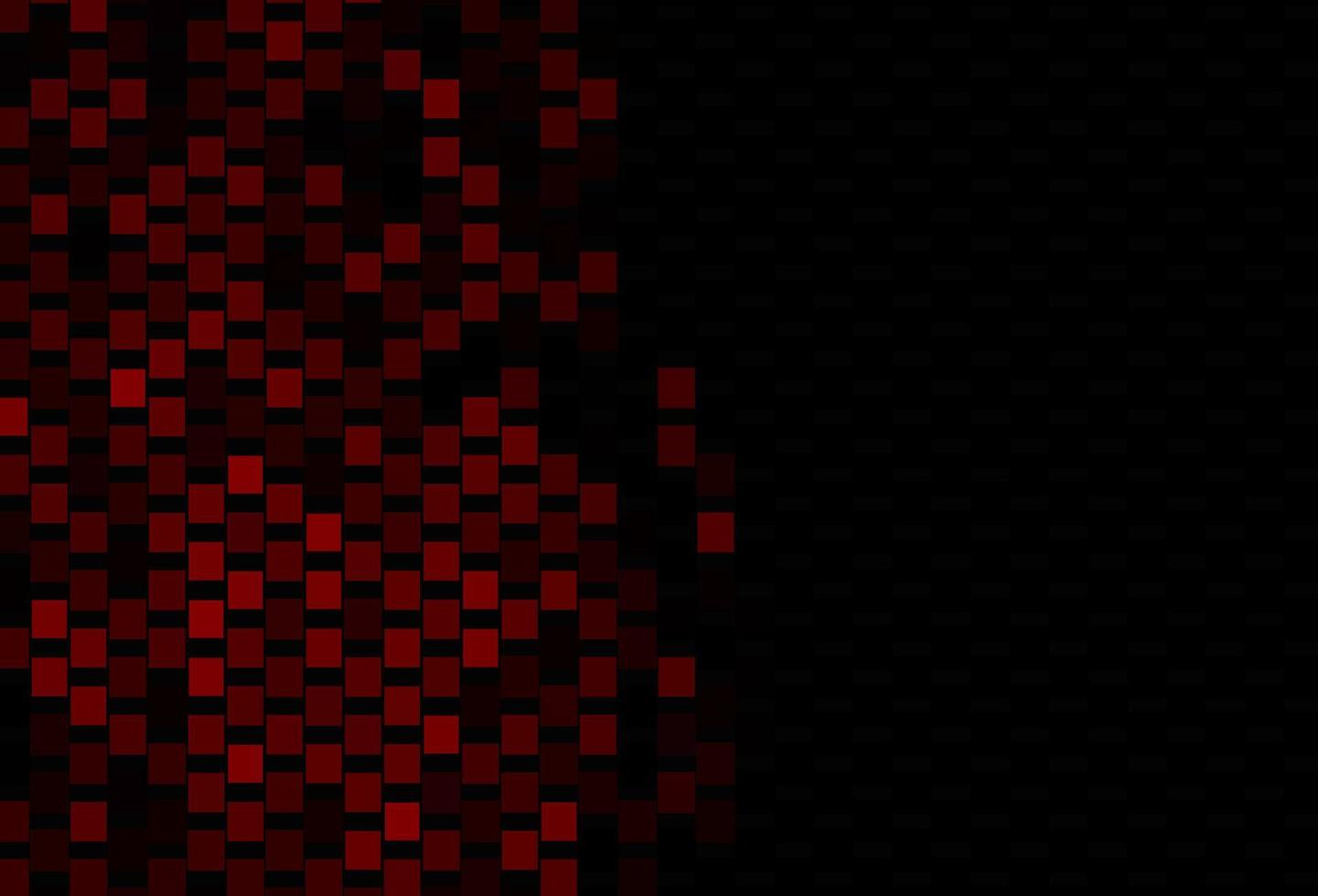 Dark Red vector layout with rectangles, squares.