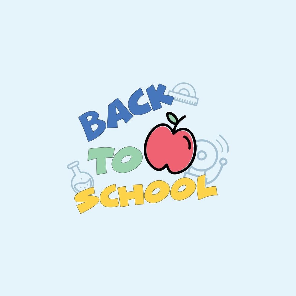 Back to School, template for Back to school , Back to school banner and card design vector