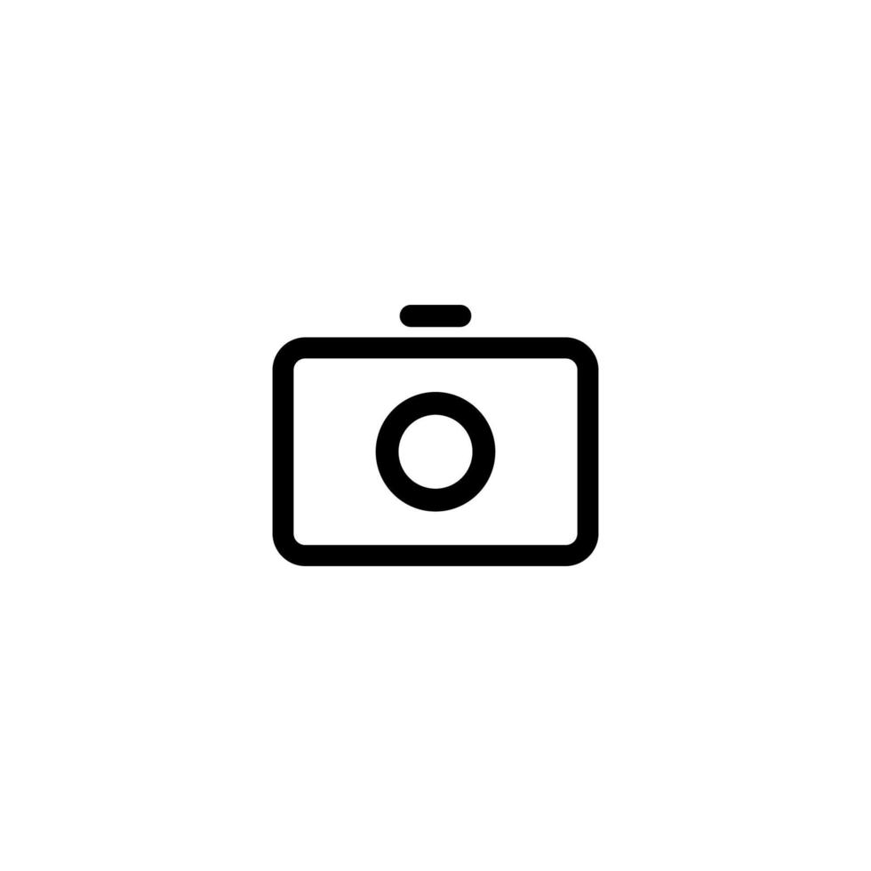 Camera Icon Simple Vector Perfect Illustration