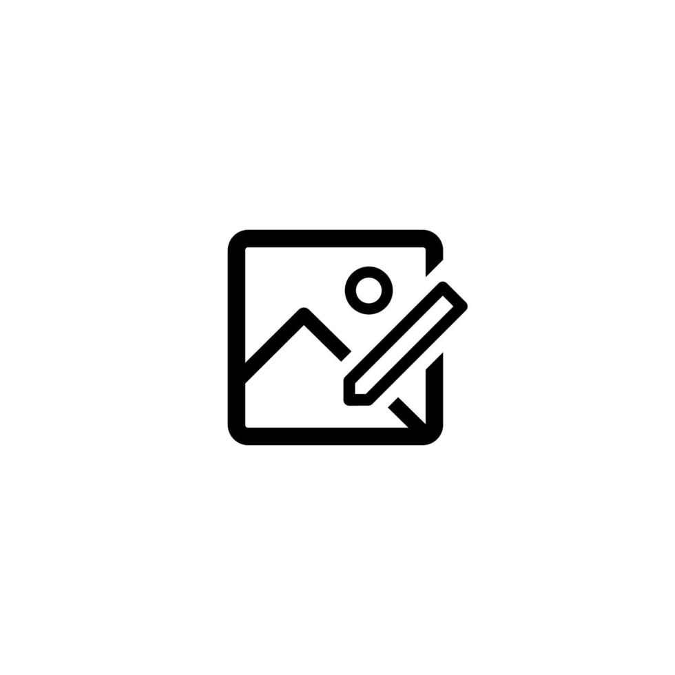 Picture Icon Simple Vector Perfect Illustration