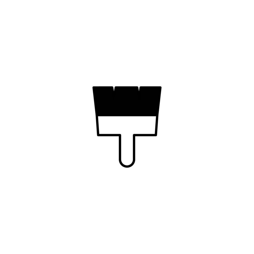 Paint Brush Icon Simple Vector Perfect Illustration