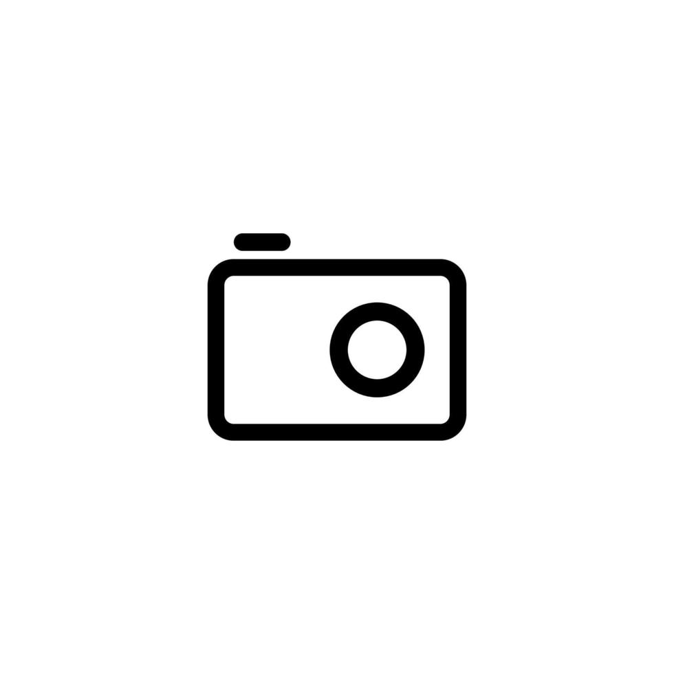 Camera Icon Simple Vector Perfect Illustration