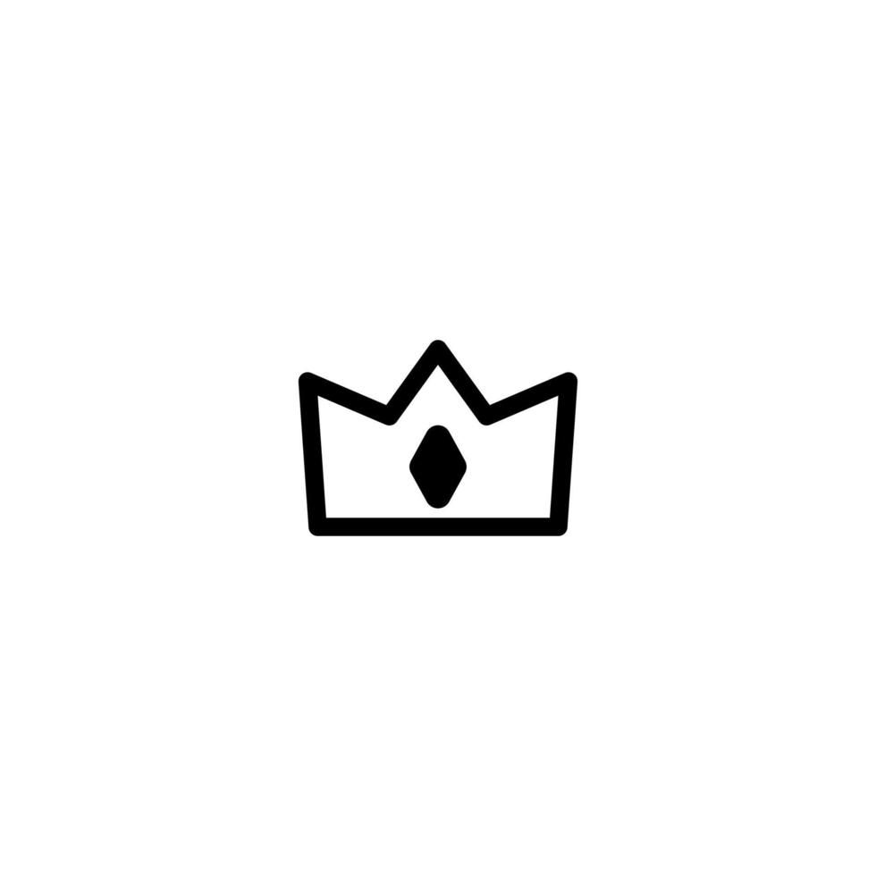Crown Icon Simple Vector Perfect Illustration