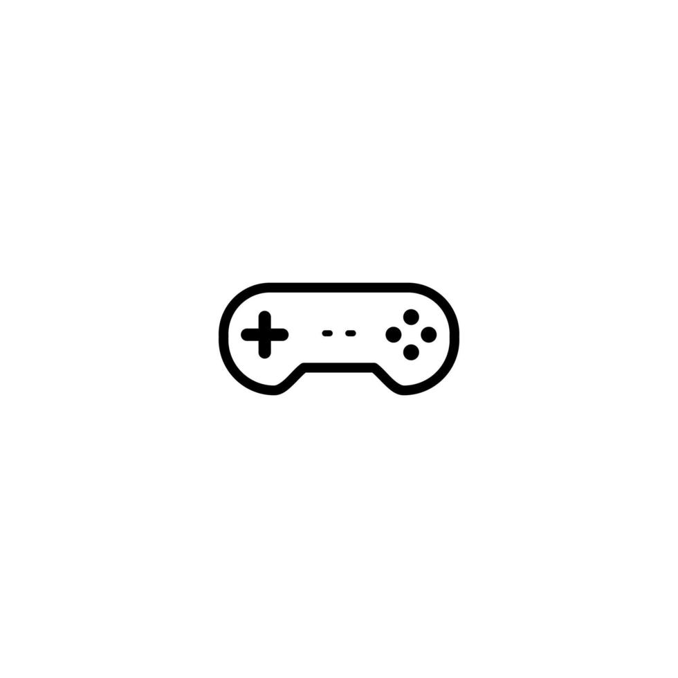 icono de joystick simple vector ilustración perfecta