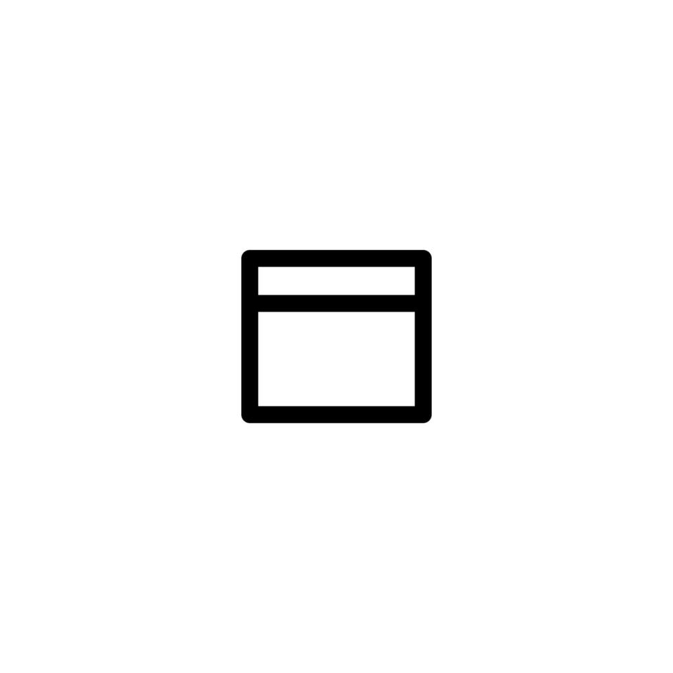 Layout Icon Simple Vector Perfect Illustration
