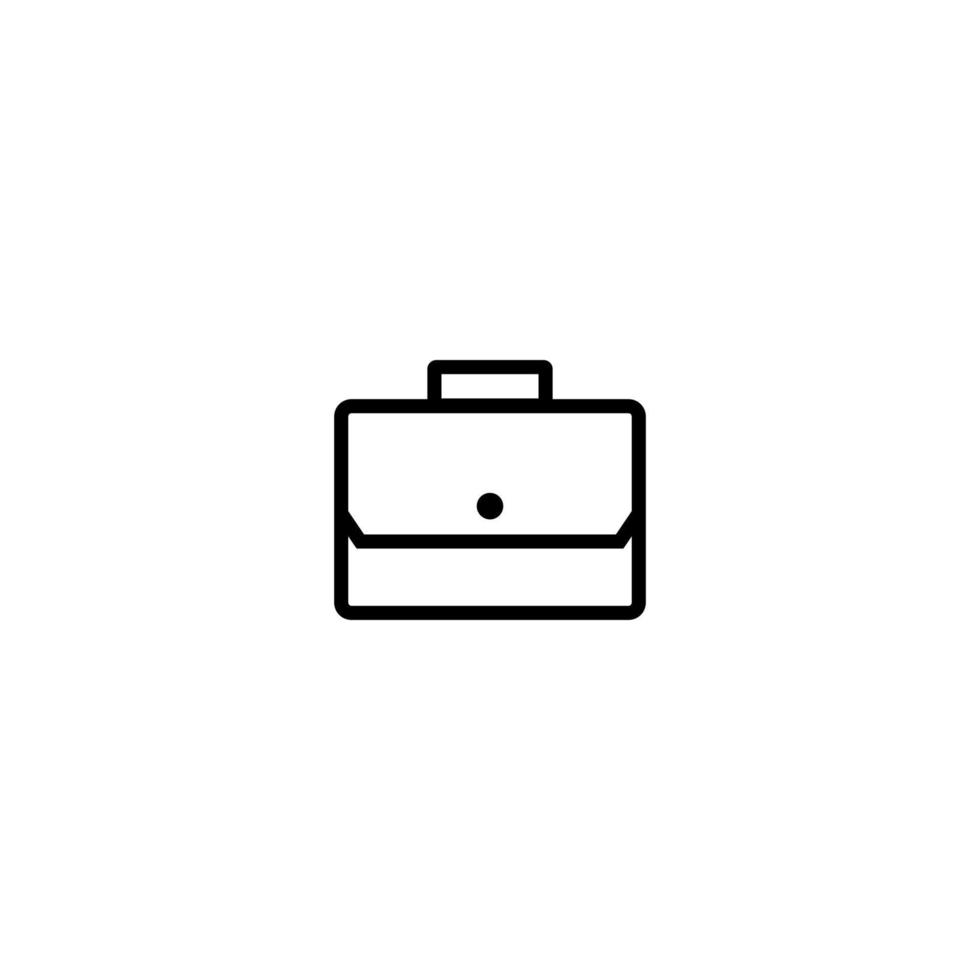 Briefcase Icon Simple Vector Perfect Illustration