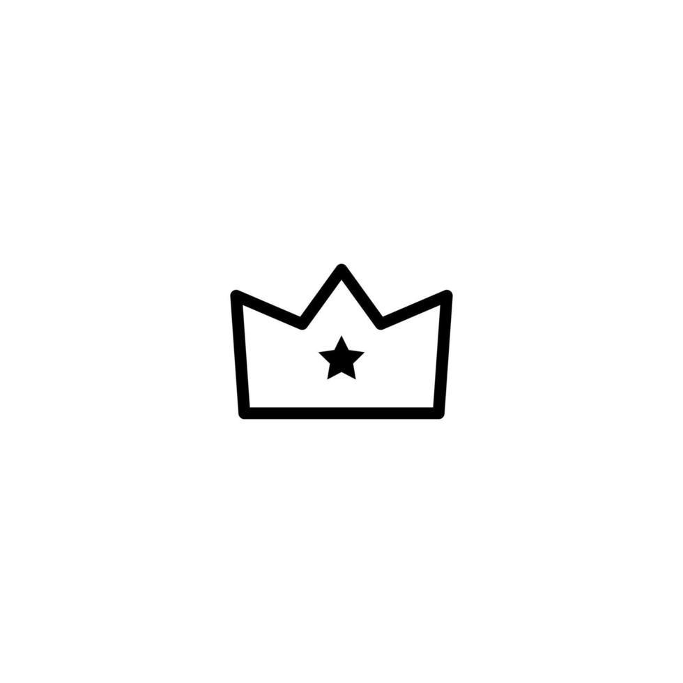 Crown Icon Simple Vector Perfect Illustration