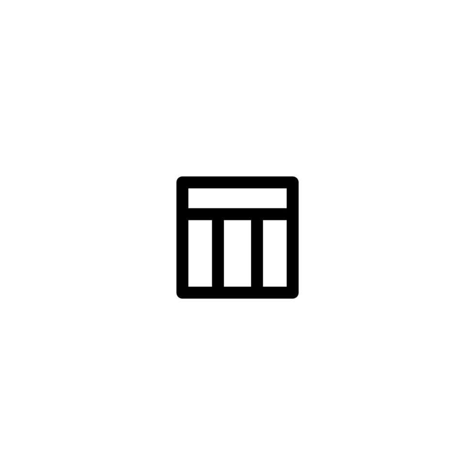 Layout Icon Simple Vector Perfect Illustration