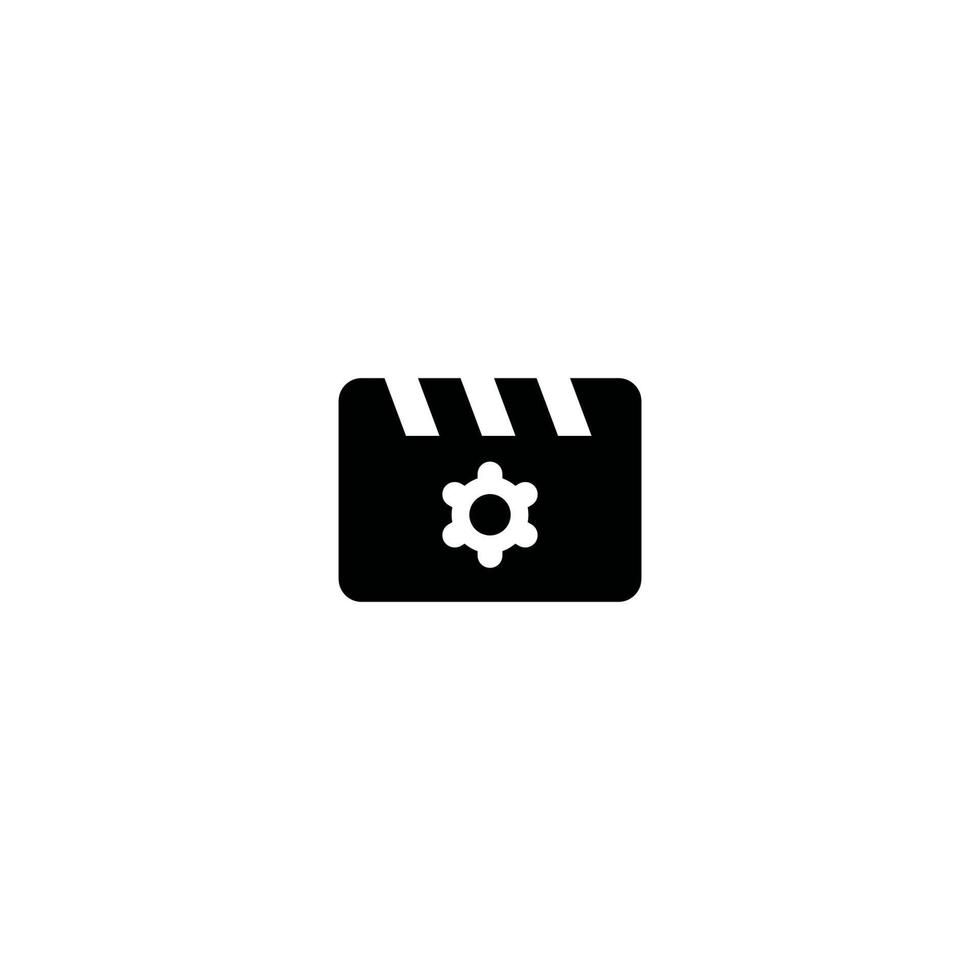 Movie Setting Icon Simple Vector Perfect Illustration