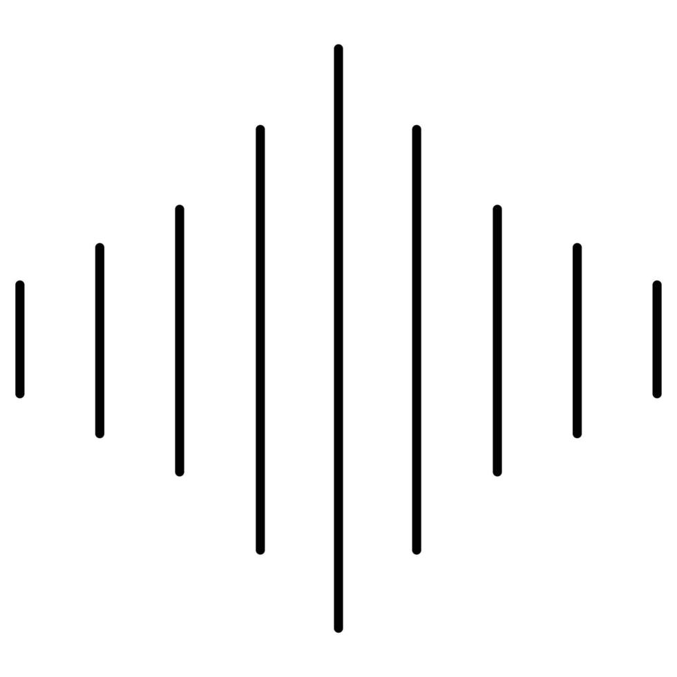 Audio waves   Which Can Easily Modify Or Edit vector