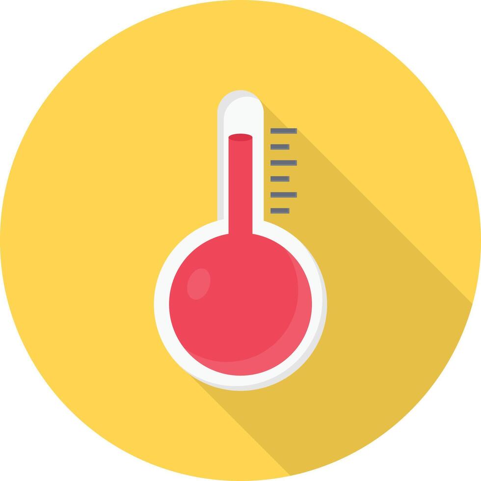 ilustración de vector de temperatura en un fondo. símbolos de calidad premium. iconos vectoriales para concepto y diseño gráfico.