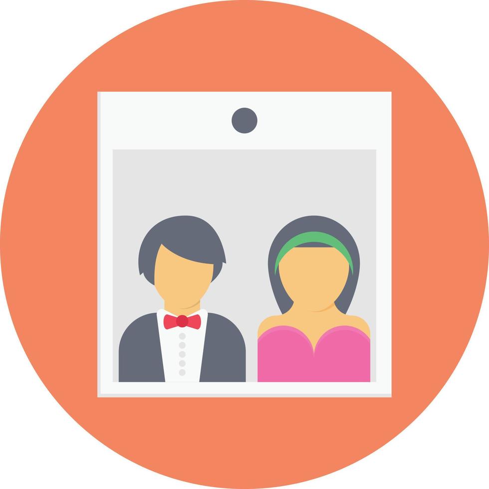 ilustración de vector de imagen de matrimonio en un fondo. símbolos de calidad premium. iconos vectoriales para concepto y diseño gráfico.