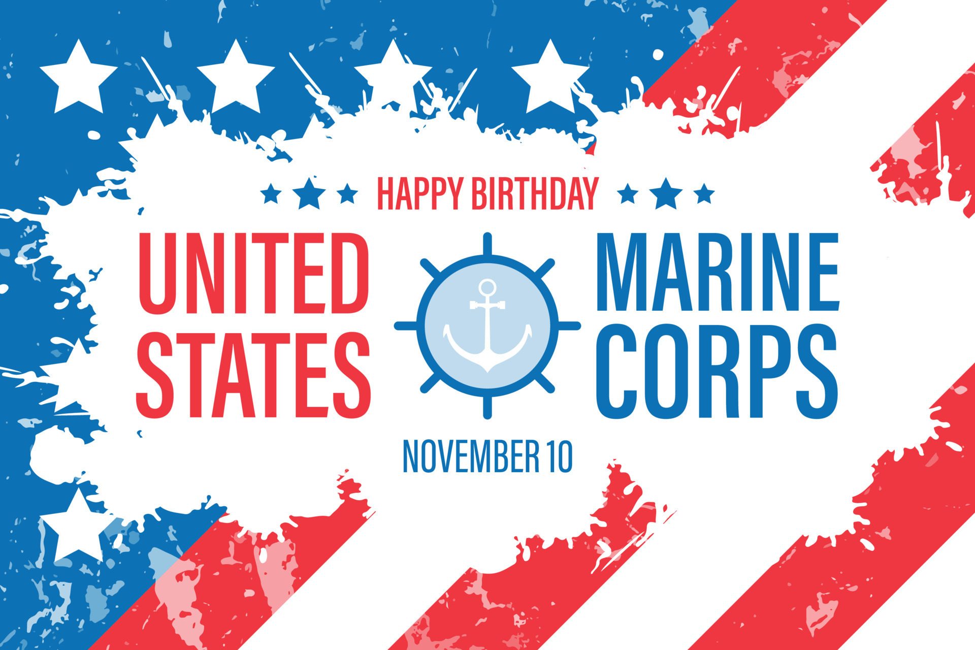 Marine corps birthday background. 13439414 Vector Art at Vecteezy