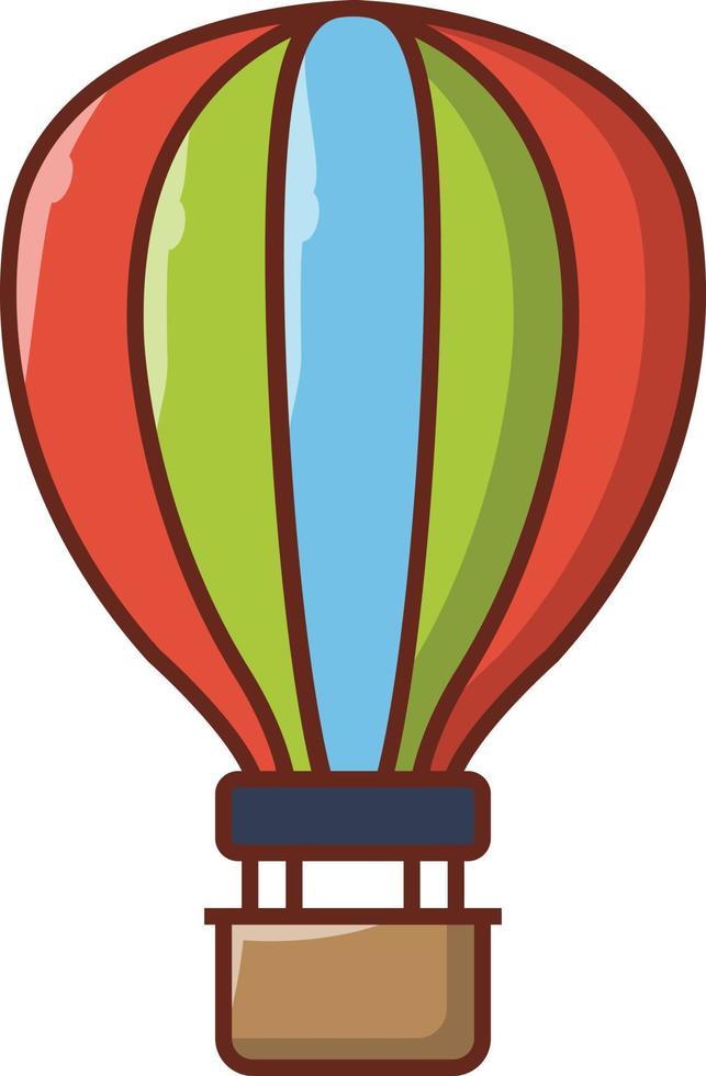 air balloon vector illustration on a background.Premium quality symbols.vector icons for concept and graphic design.