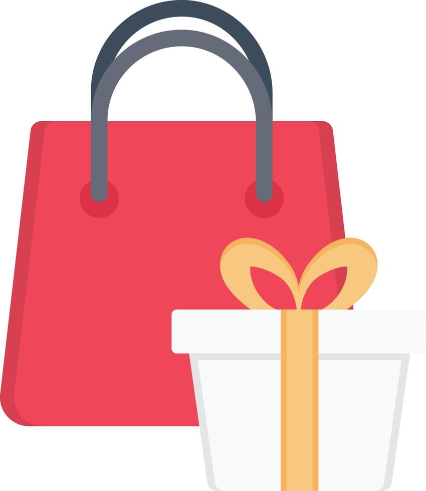 gift bag vector illustration on a background.Premium quality symbols.vector icons for concept and graphic design.