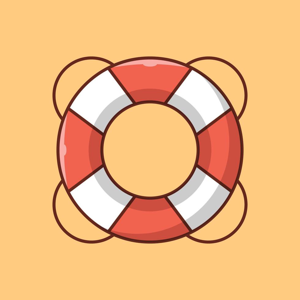 lifeguard vector illustration on a background.Premium quality symbols.vector icons for concept and graphic design.