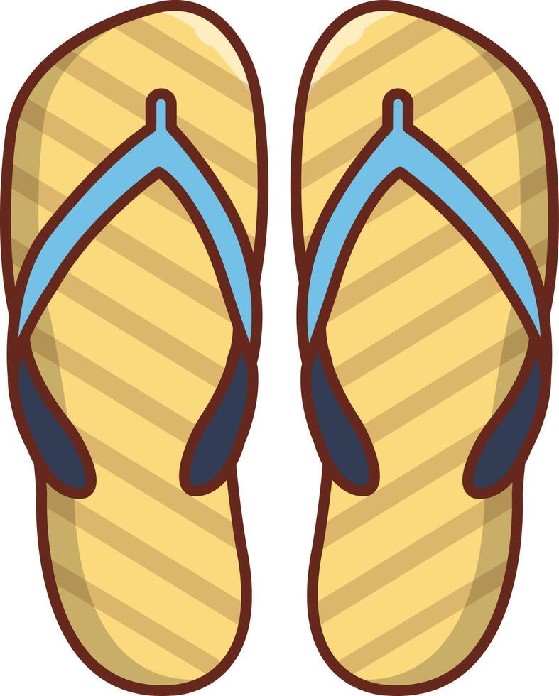 slipper vector illustration on a background.Premium quality symbols.vector icons for concept and graphic design.