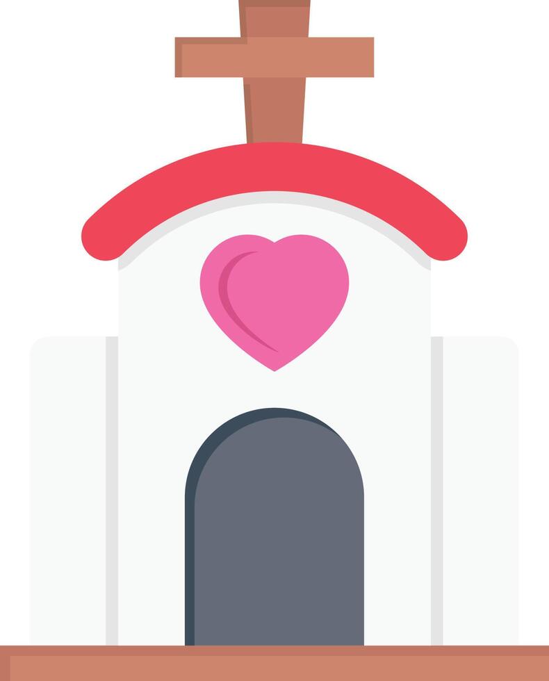 ilustración de vector de iglesia en un fondo. símbolos de calidad premium. iconos vectoriales para concepto y diseño gráfico.