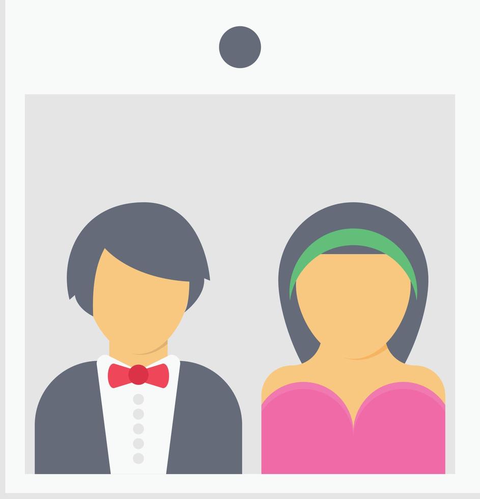 ilustración de vector de imagen de matrimonio en un fondo. símbolos de calidad premium. iconos vectoriales para concepto y diseño gráfico.