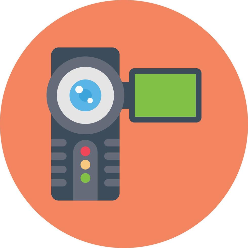 camera vector illustration on a background.Premium quality symbols.vector icons for concept and graphic design.