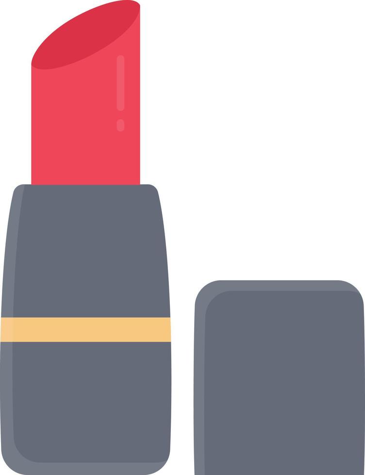 Ilustración de vector de lápiz labial en un fondo. Símbolos de calidad premium. Iconos vectoriales para concepto y diseño gráfico.