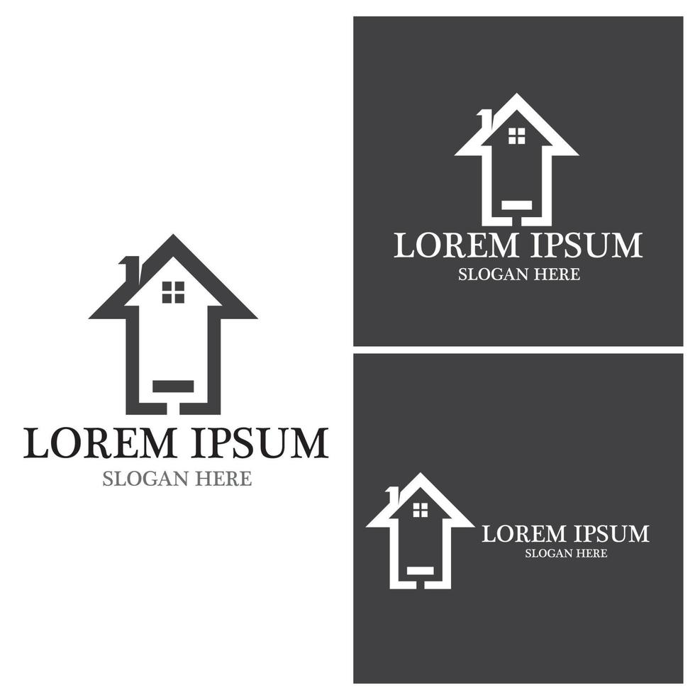 House Logo Home Real Estate Business  Home  building vector