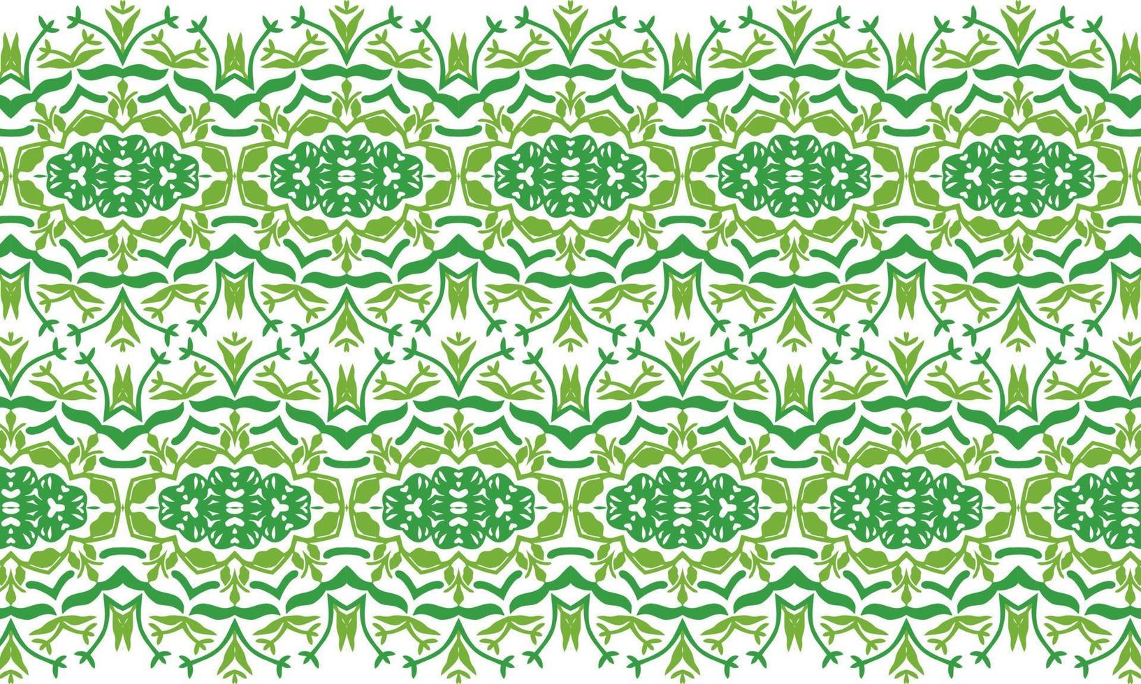 Seamless repeated pattern design. Women's long dress pattern design, vector vintage art illustration