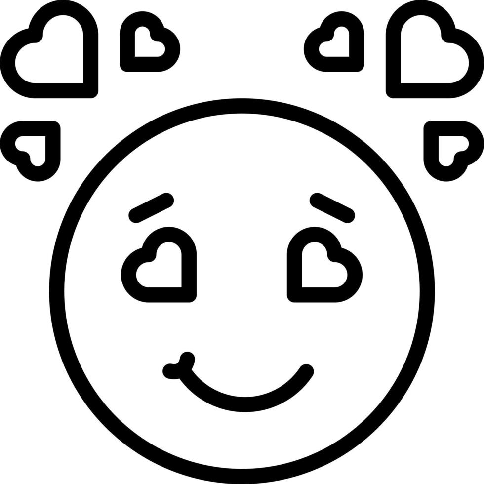 line icon for feeling vector