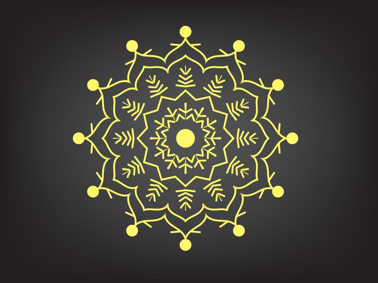 diseño de mandala, diseño de mandala para colorear página vector