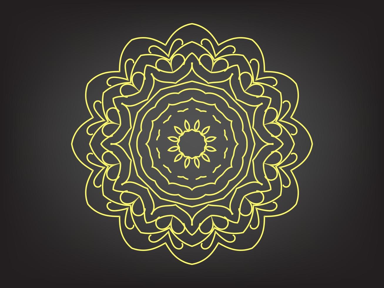 Mandala Design, mandala design for coloring page vector