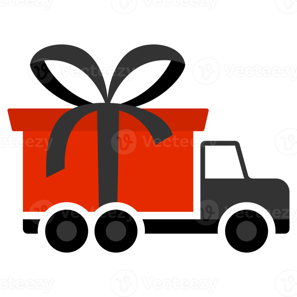 gift delivery truck png