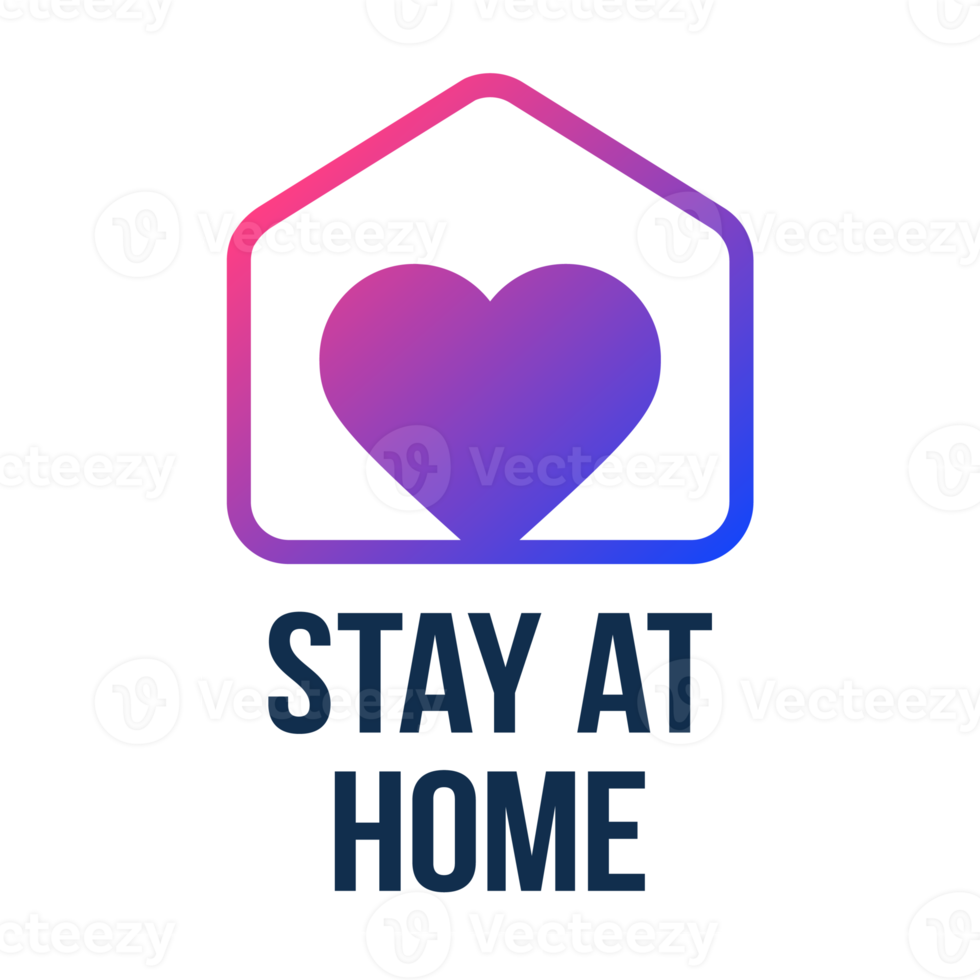 stay at home sticker png