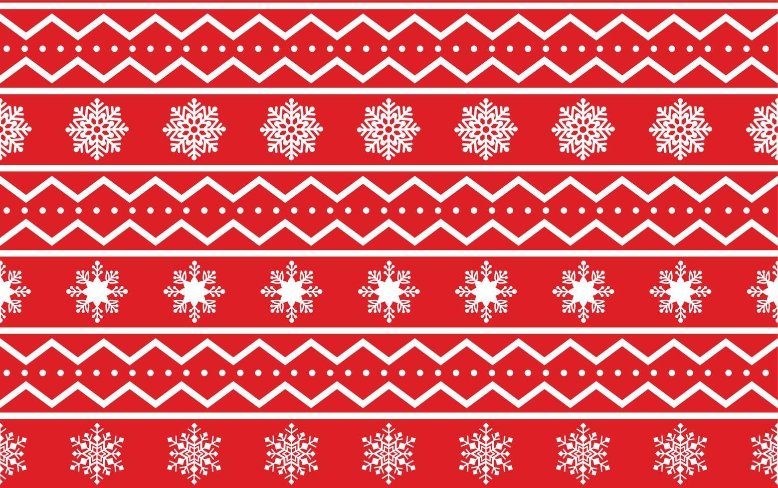 Christmas geometrical pattern with snowflake vector