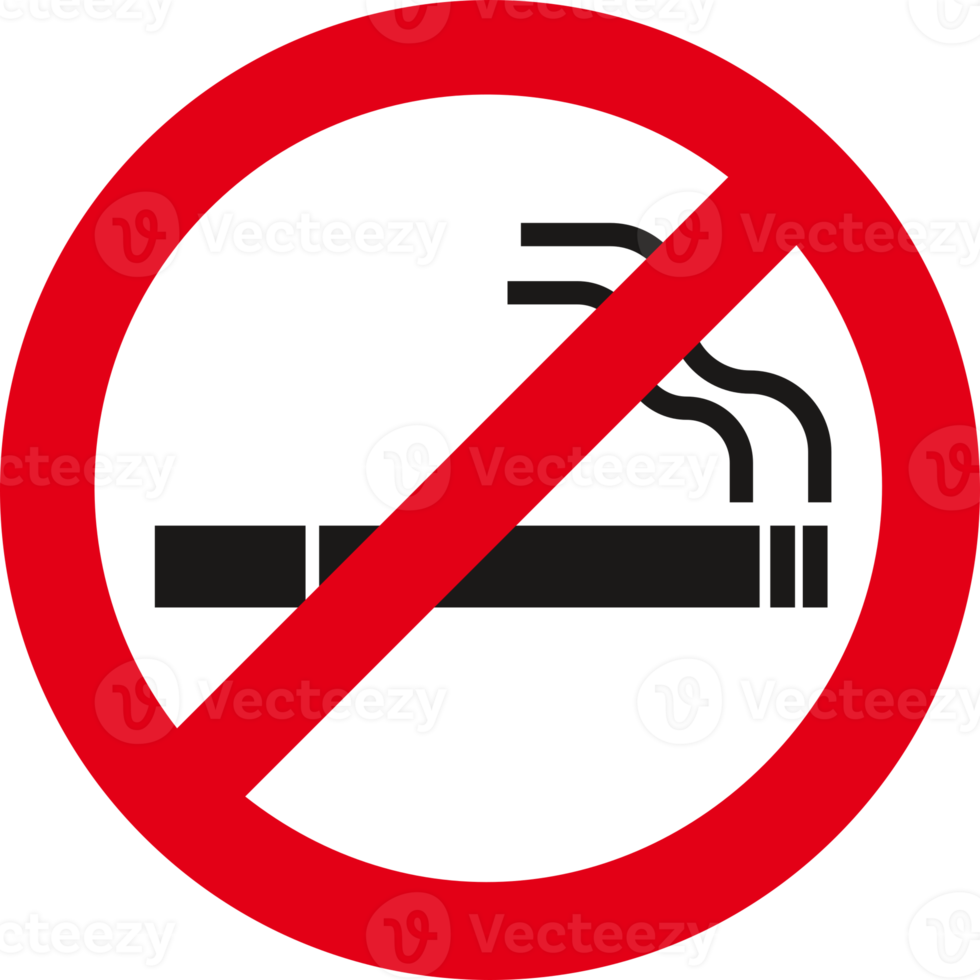 No smoking sign icon png