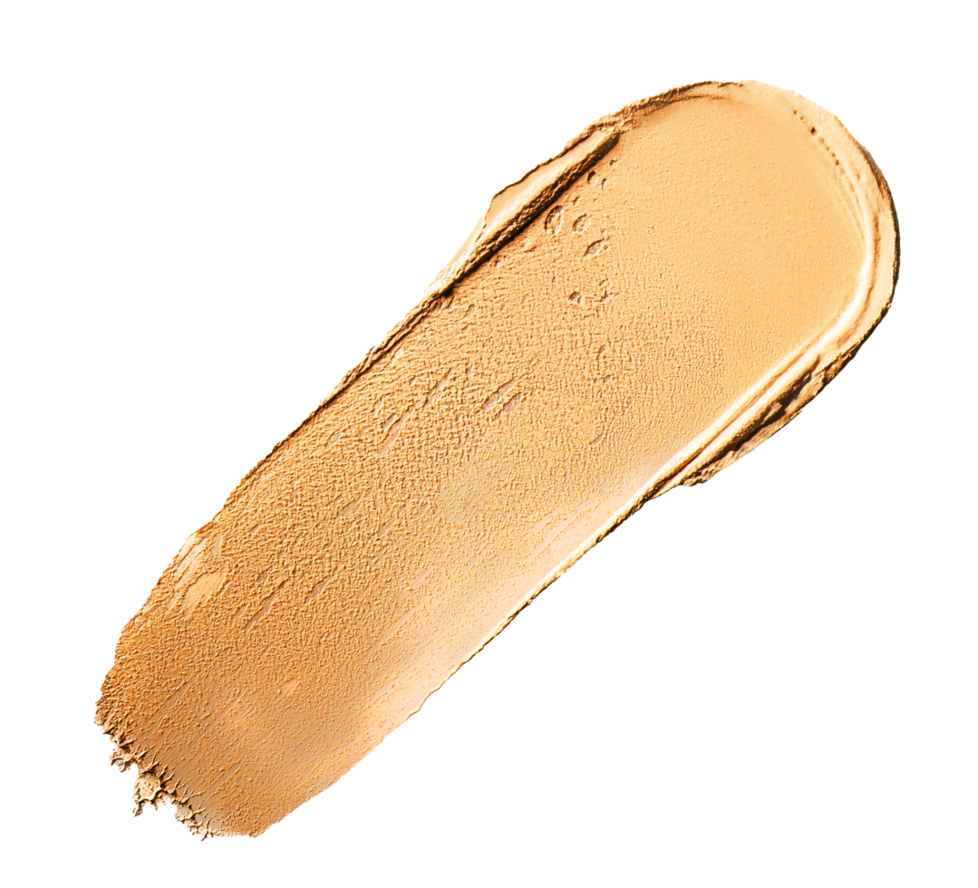 la texture dorée du blush crème png