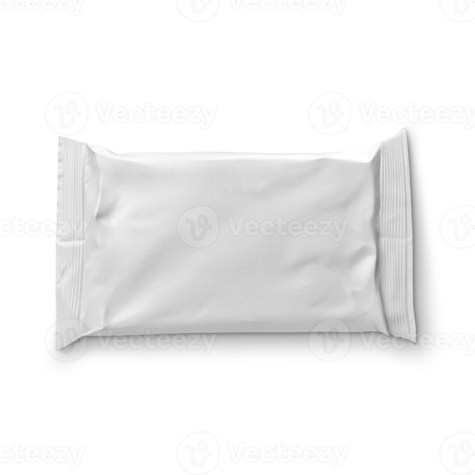 Candy snack sachet mockup realistic png