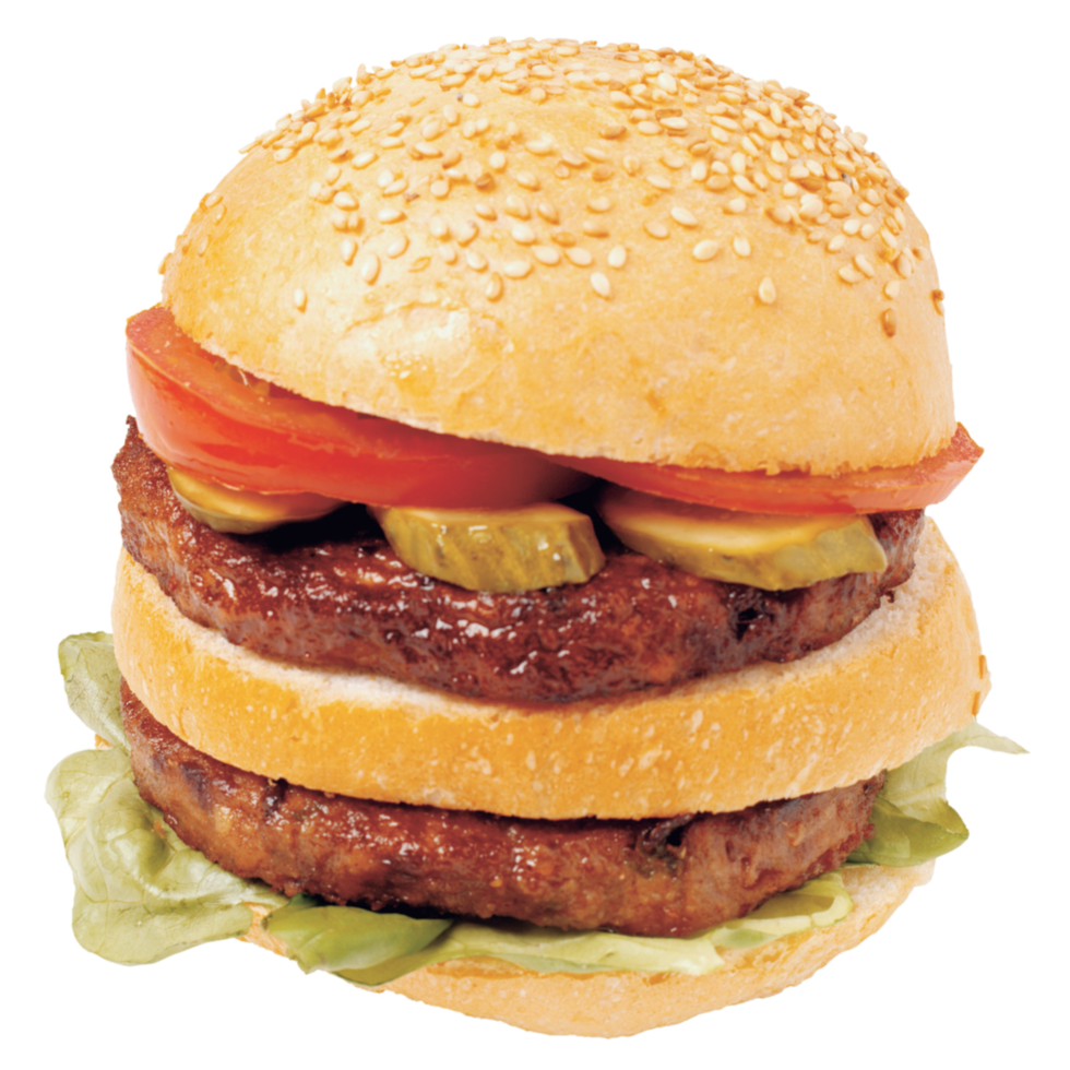 deliciosa hamburguesa de carne png