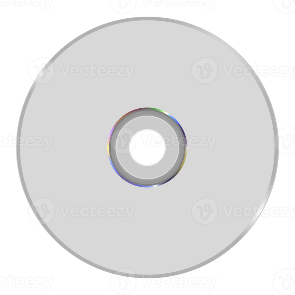 Blank CD or DVD disc png