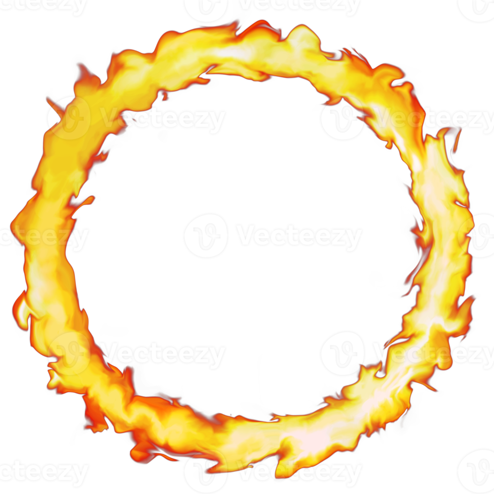 Ring of fire flame png