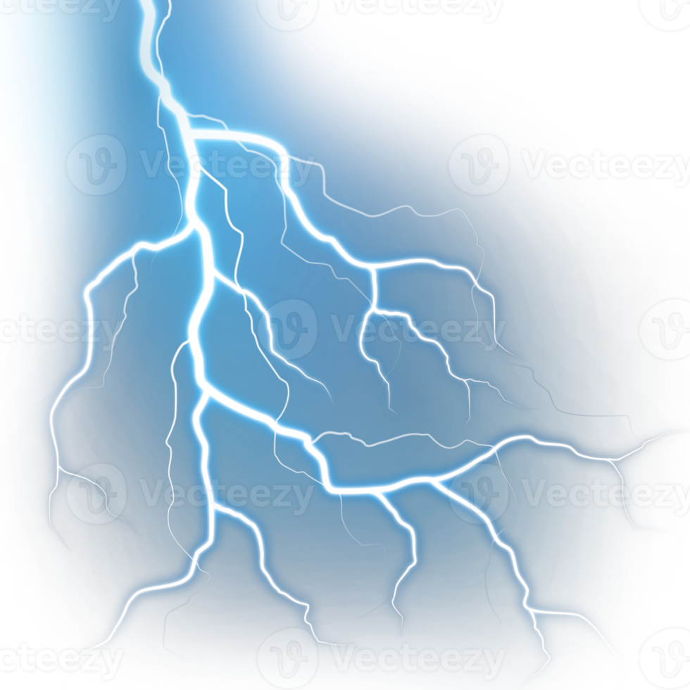 illustration of lightning strike png