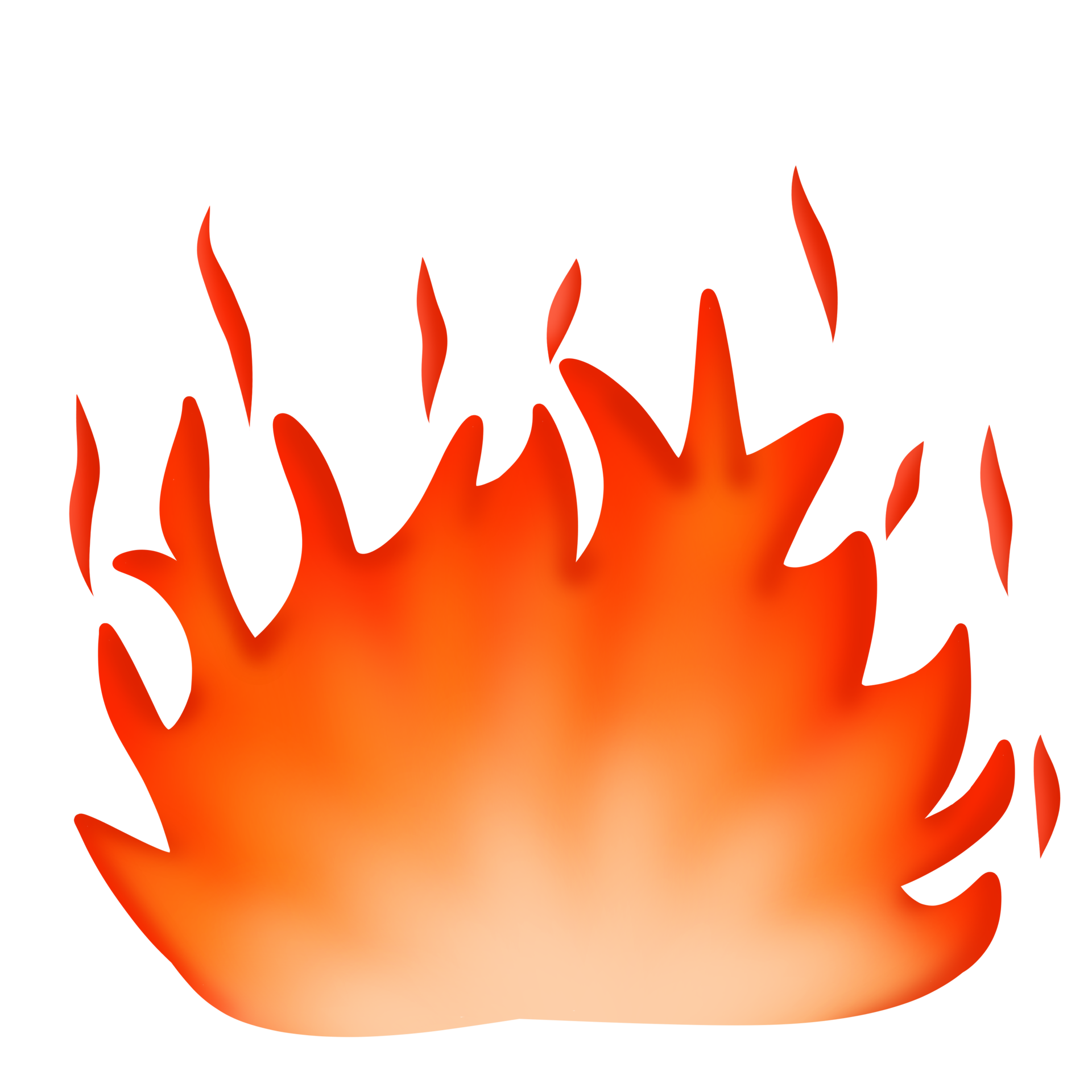 Hot Fire illustration 13442284 PNG