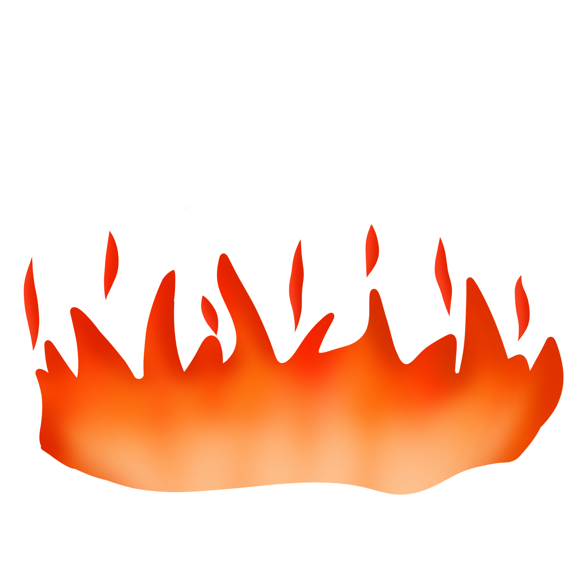Hot fire illustration 13442289 PNG