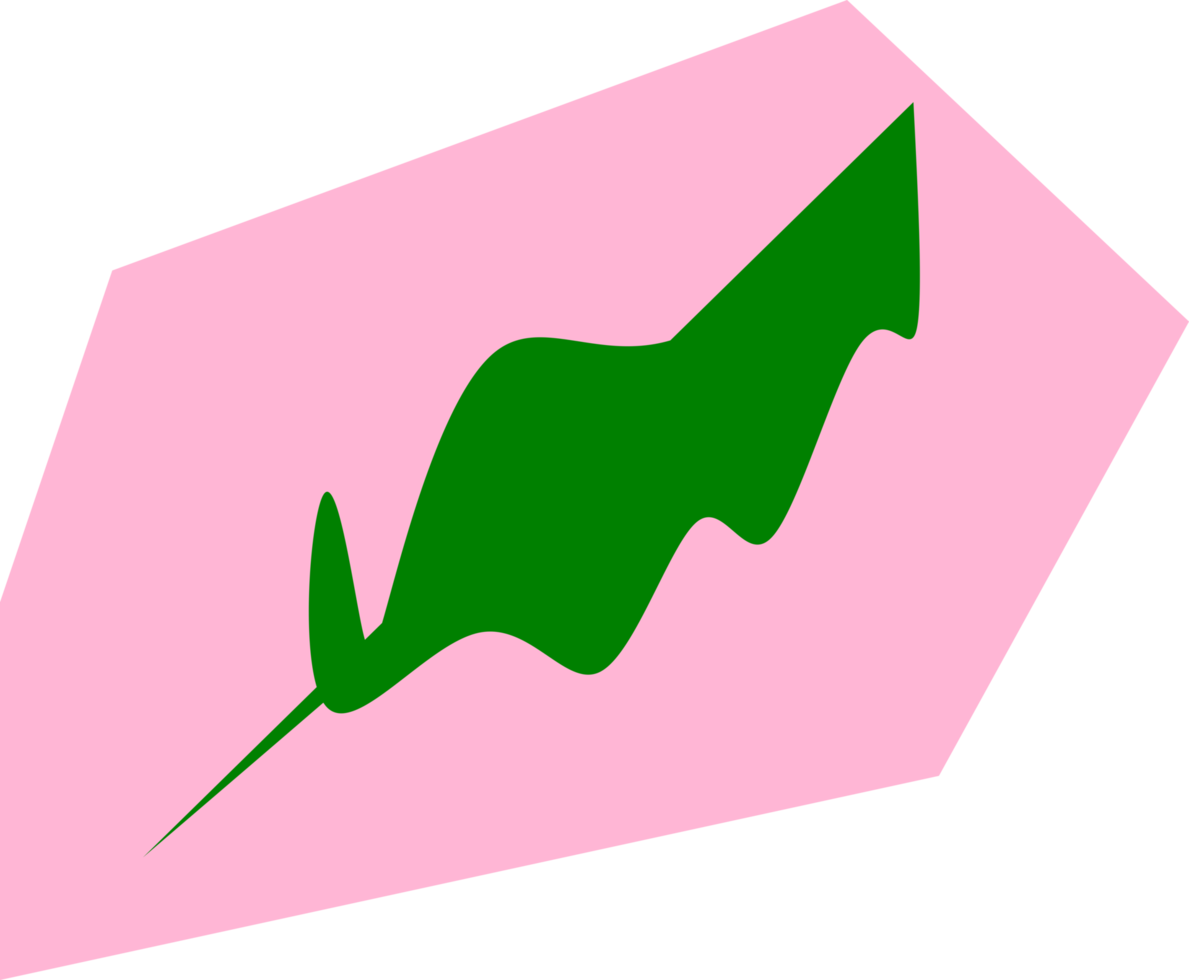 pink abstract organic shape png