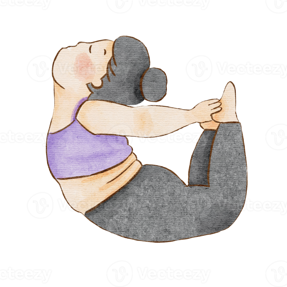 Bow Pose Illustration 13442425 Png Bow Pose Illustration 13442425 Png