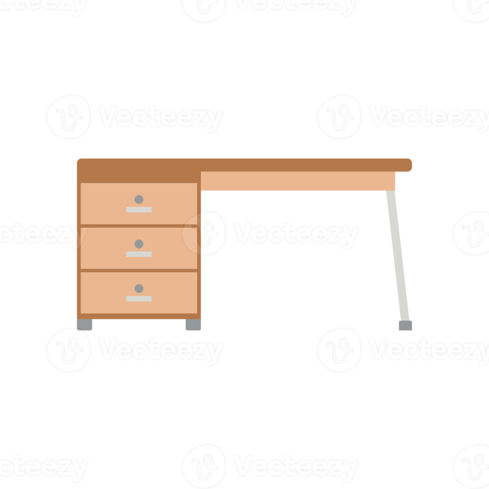 table office desk furniture equipment png