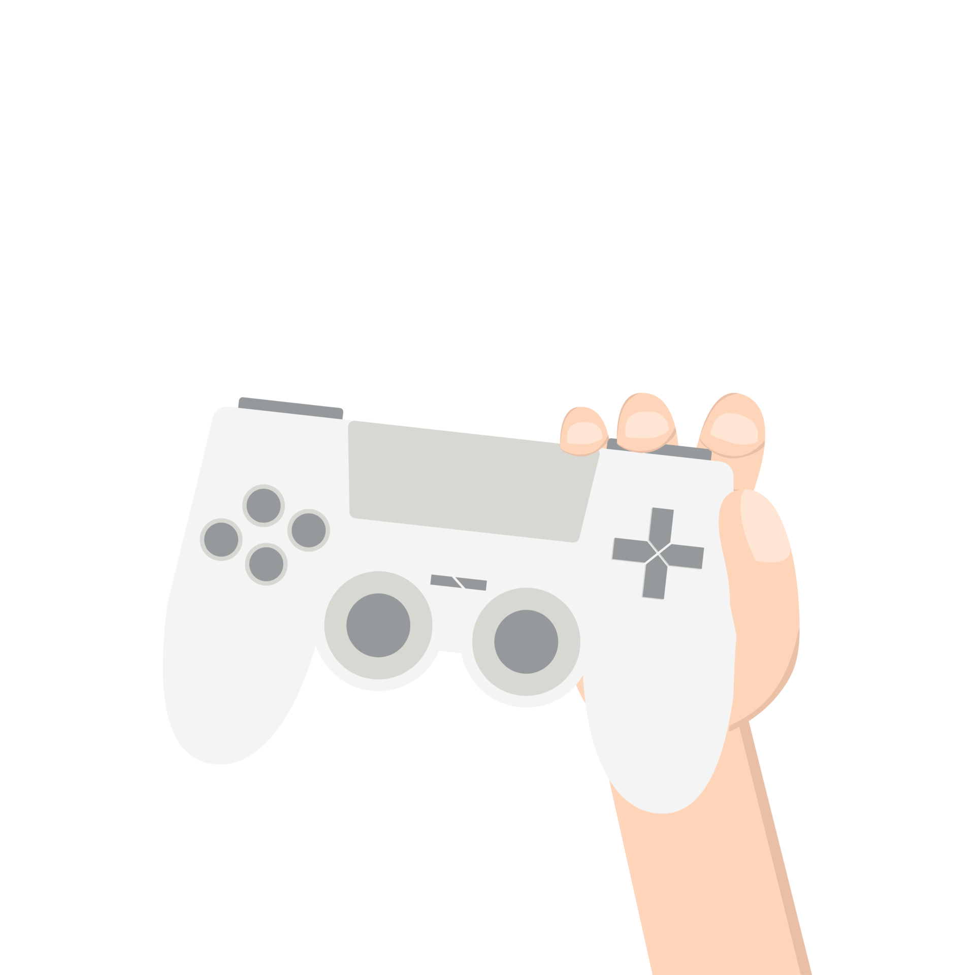 gamer mano sujetando joystick game controller pad 13442603 PNG