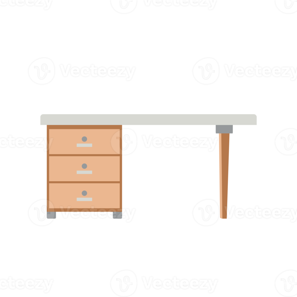 table office desk furniture equipment png