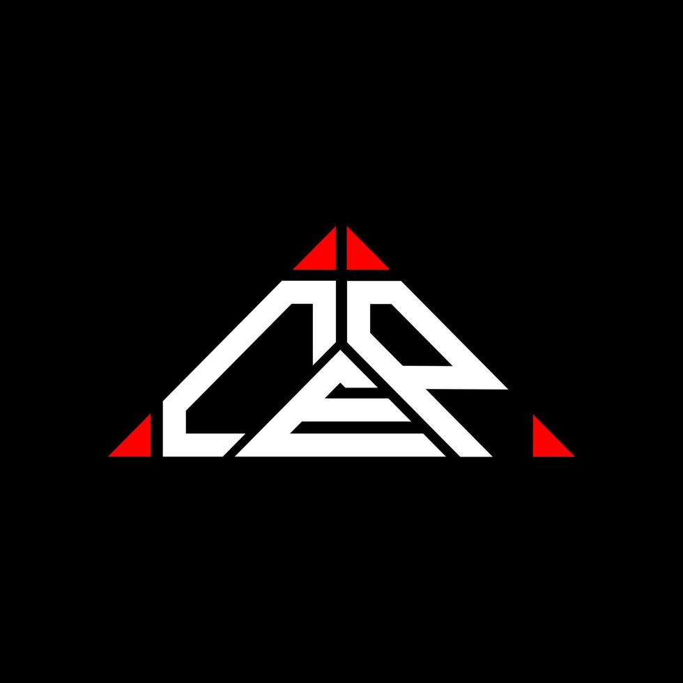 CEP letter logo creative design with vector graphic, CEP simple and modern logo in triangle shape.